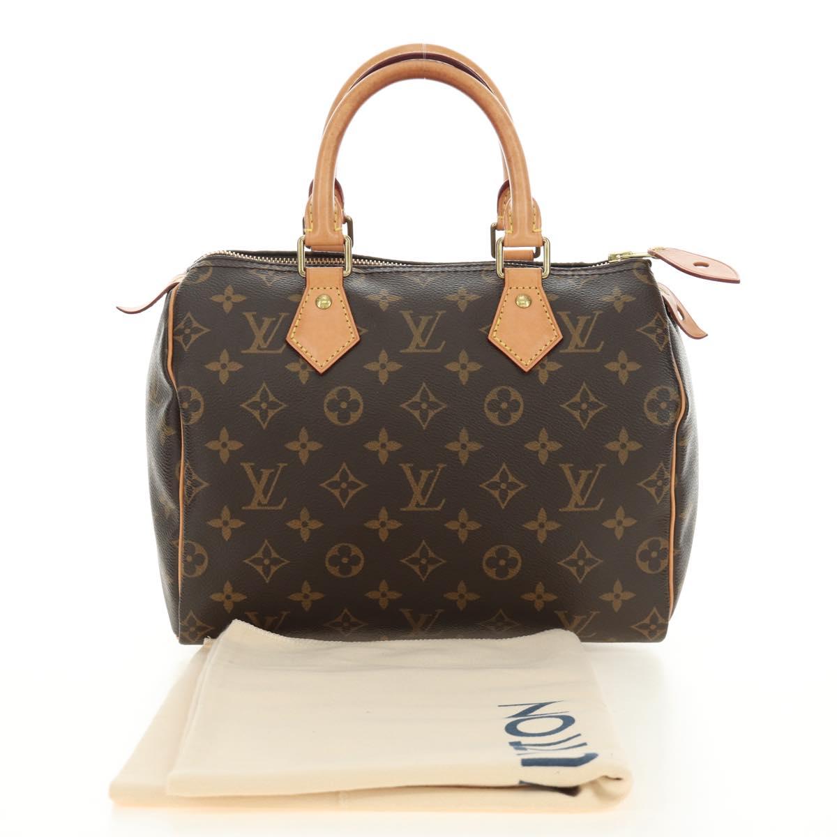 LOUIS VUITTON Monogram Speedy 25 Hand Bag M41528 LV Auth yk20534SAM
