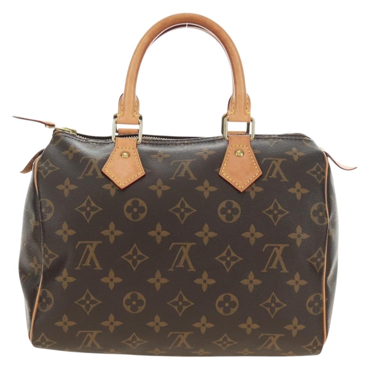LOUIS VUITTON Monogram Speedy 25 Hand Bag M41528 LV Auth yk20534SAM