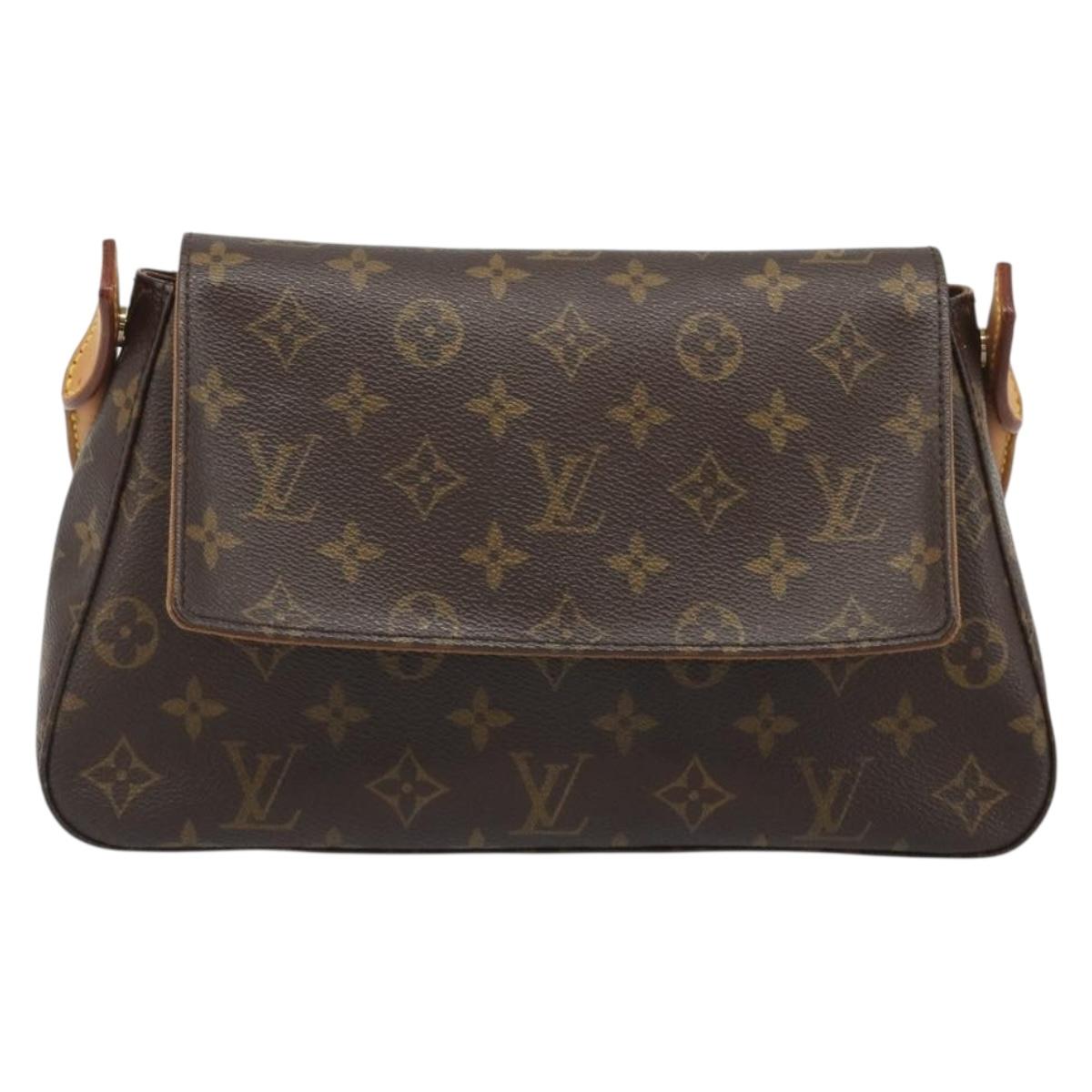 LOUIS VUITTON Monogram Mini Looping Shoulder Bag M51147 LV Auth yk20545SAV