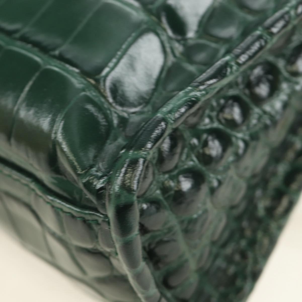 BALENCIAGA Classic Nano City Bag Embossed leather 2way 505982 Auth yk20546SAM