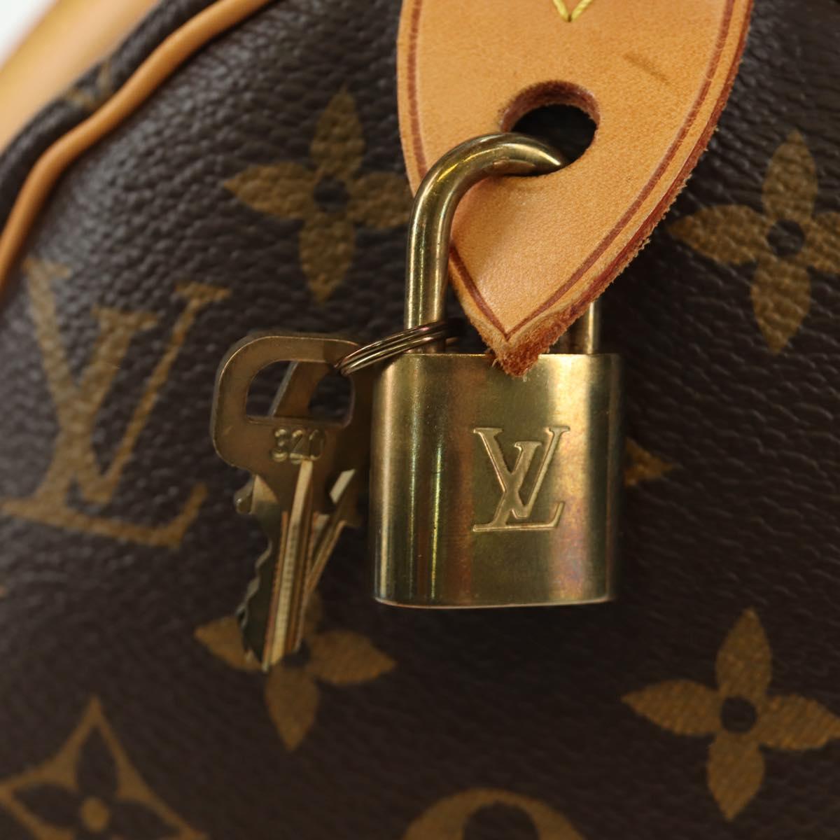 LOUIS VUITTON Monogram Speedy 25 Hand Bag M41528 LV Auth yk20564SAM