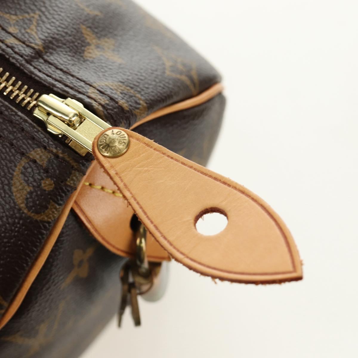 LOUIS VUITTON Monogram Speedy 25 Hand Bag M41528 LV Auth yk20564SAM