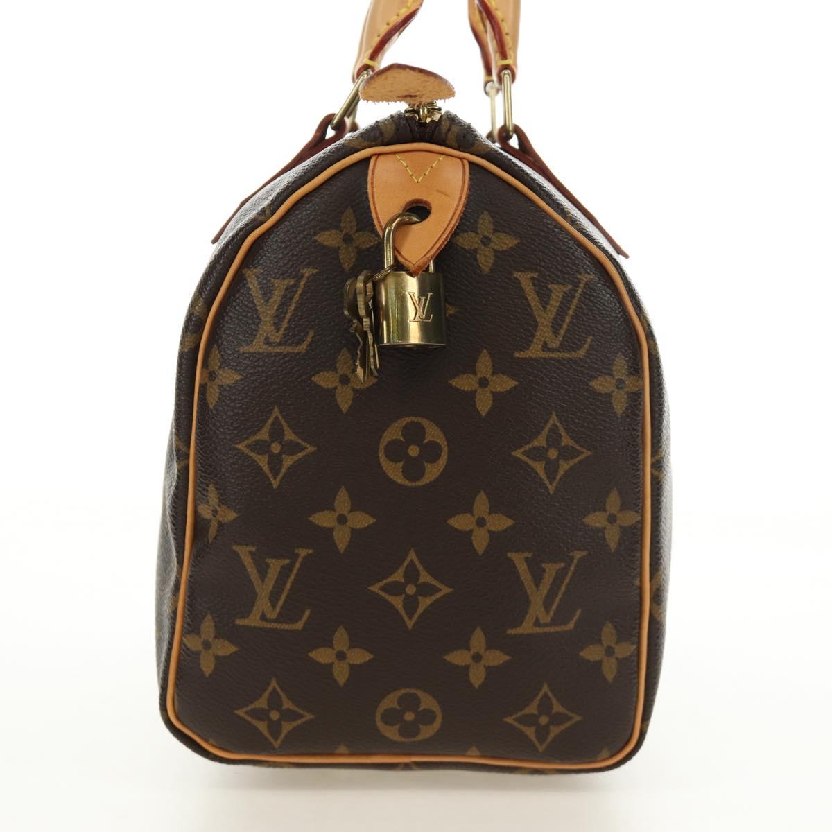 LOUIS VUITTON Monogram Speedy 25 Hand Bag M41528 LV Auth yk20564SAM