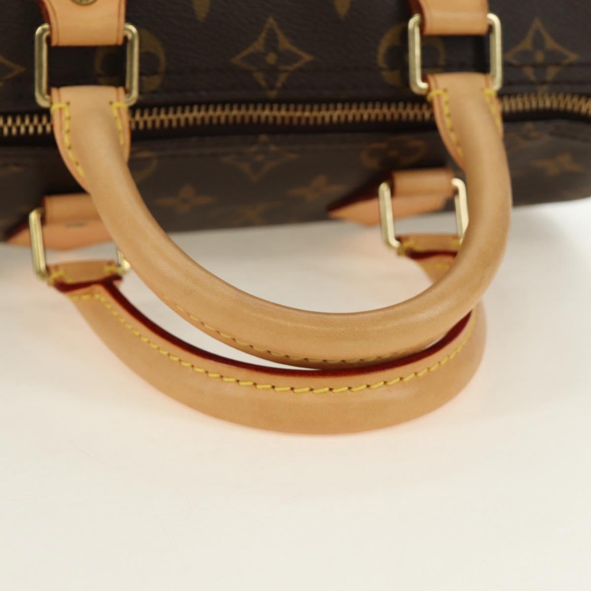 LOUIS VUITTON Monogram Speedy 25 Hand Bag M41528 LV Auth yk20564SAM