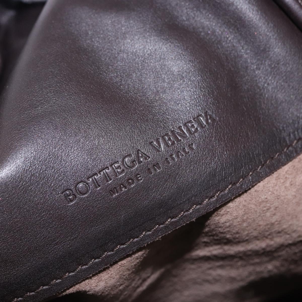 BOTTEGA VENETA INTRECCIATO Hobo Bag Leather Brown 172918 Auth yk20618SAV