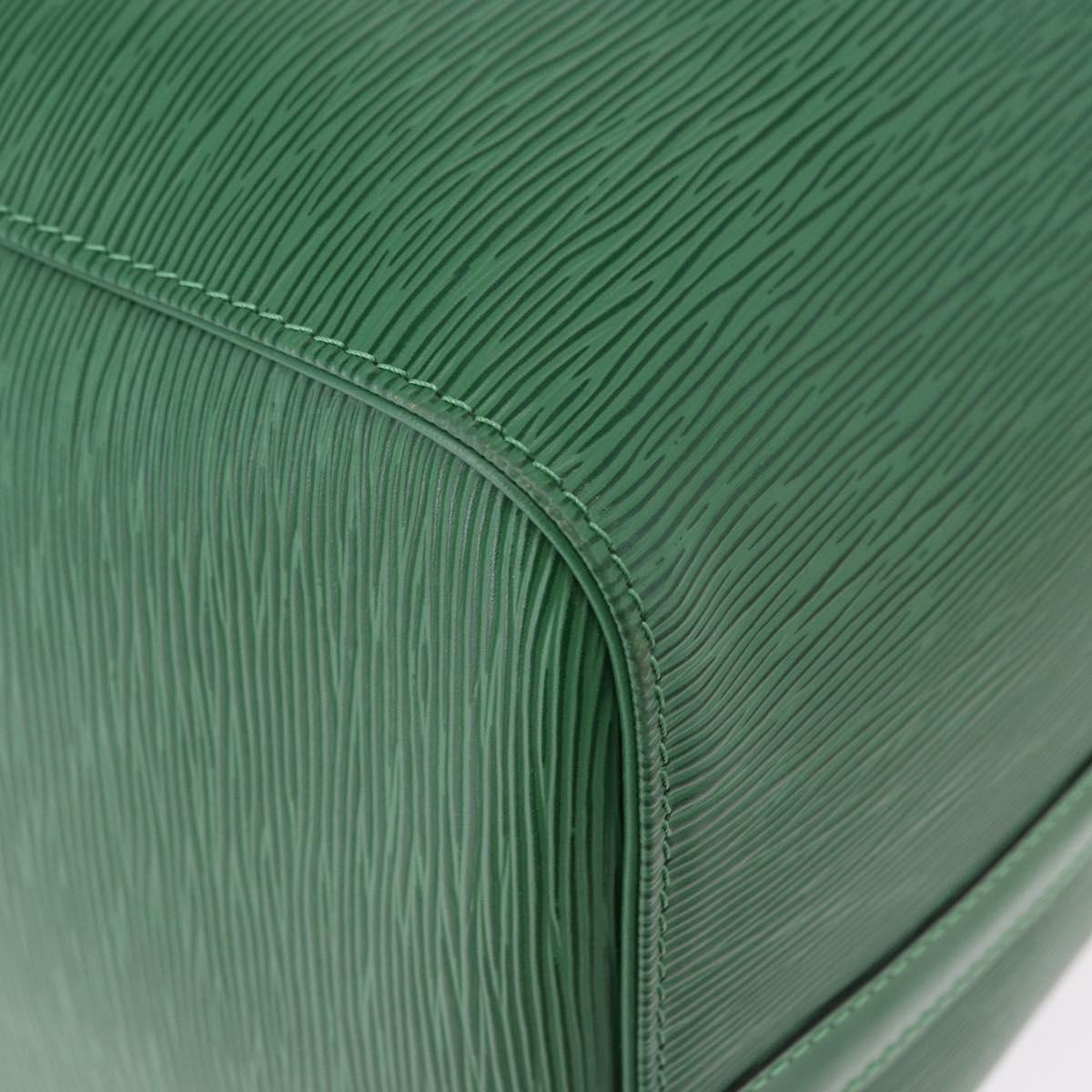 LOUIS VUITTON Epi Keepall 50 Boston Bag Green M42964 LV Auth yk20639SAV