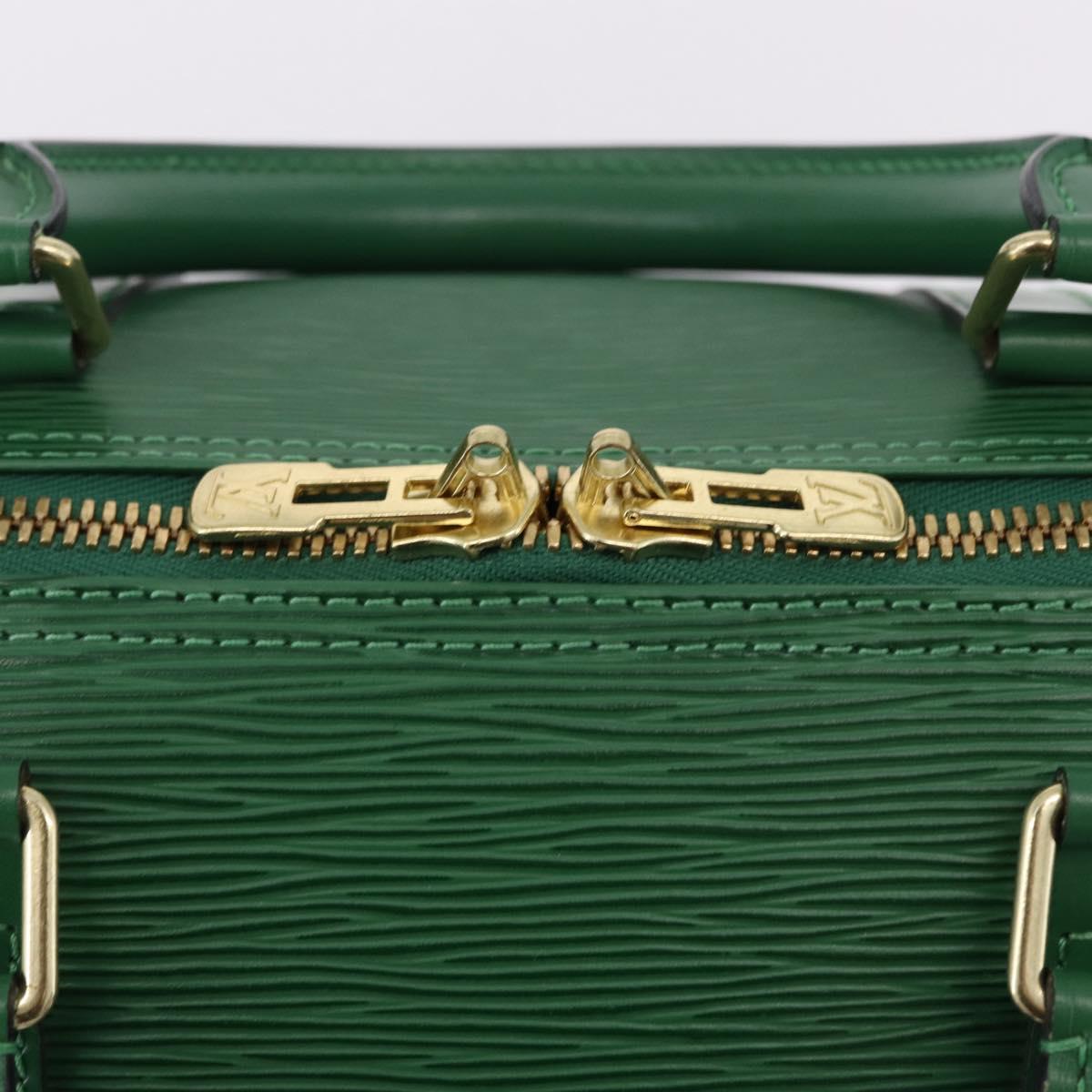LOUIS VUITTON Epi Keepall 50 Boston Bag Green M42964 LV Auth yk20639SAV