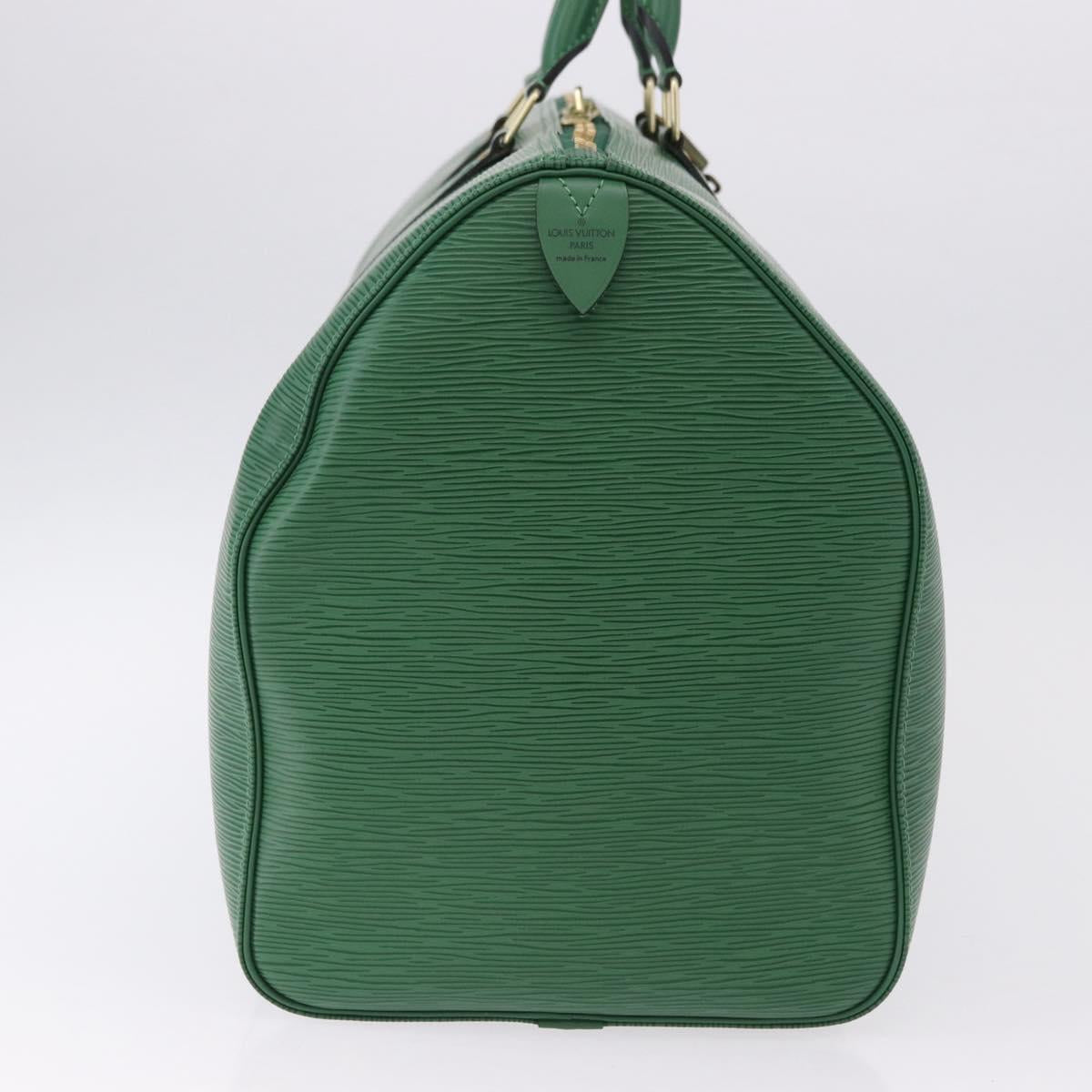 LOUIS VUITTON Epi Keepall 50 Boston Bag Green M42964 LV Auth yk20639SAV
