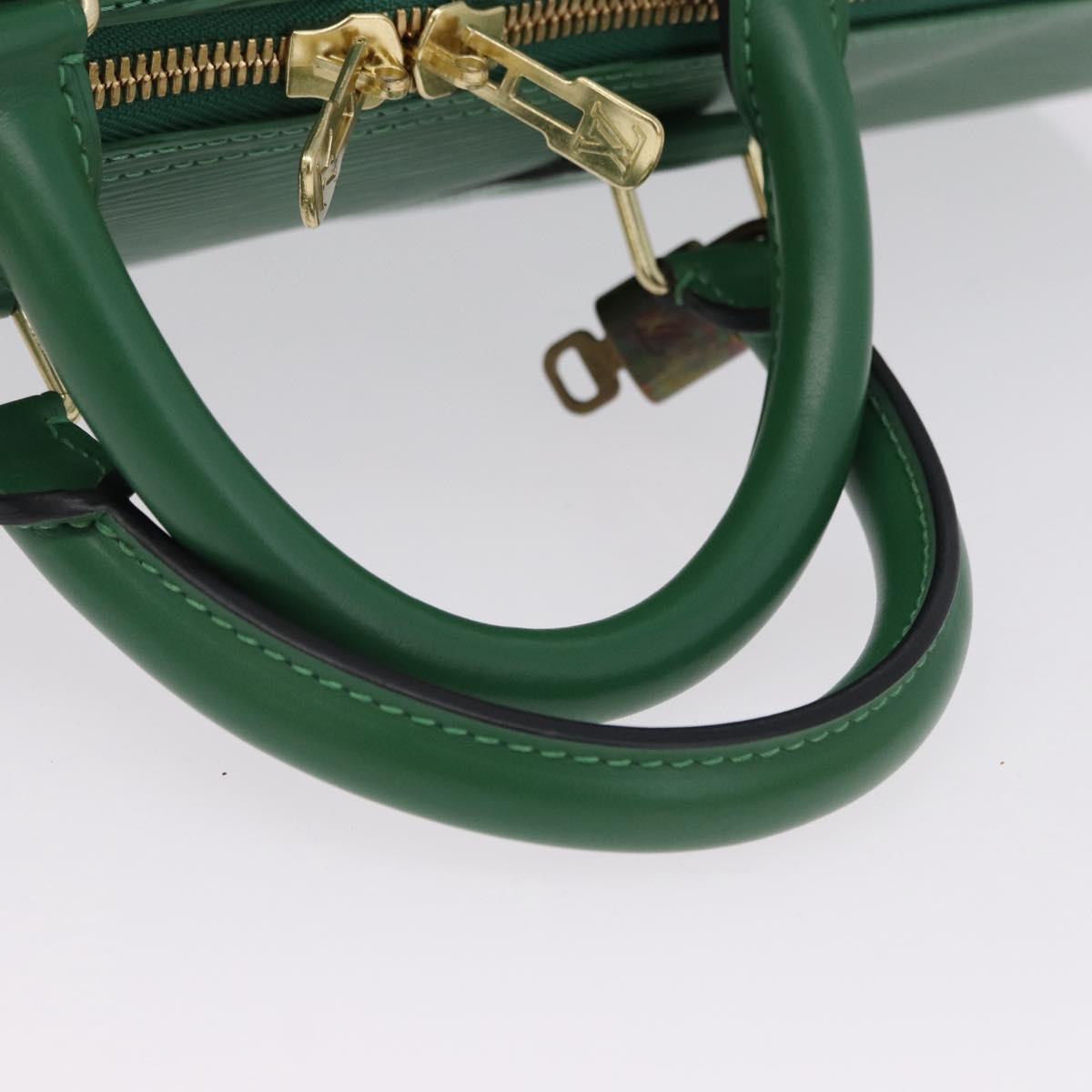 LOUIS VUITTON Epi Keepall 50 Boston Bag Green M42964 LV Auth yk20639SAV