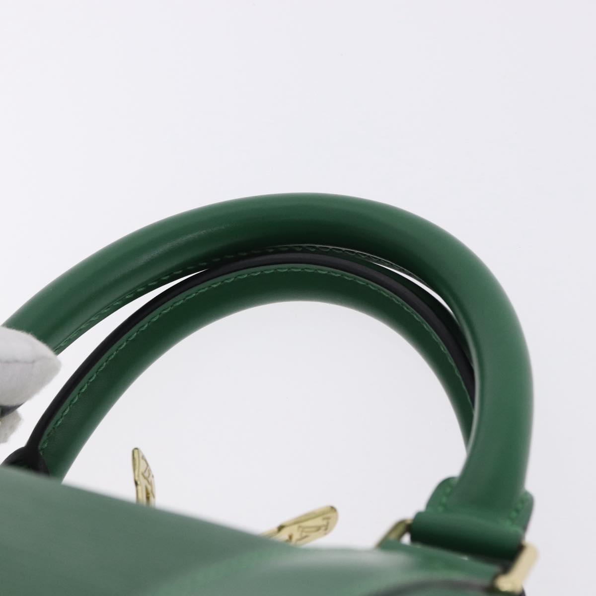 LOUIS VUITTON Epi Keepall 50 Boston Bag Green M42964 LV Auth yk20639SAV