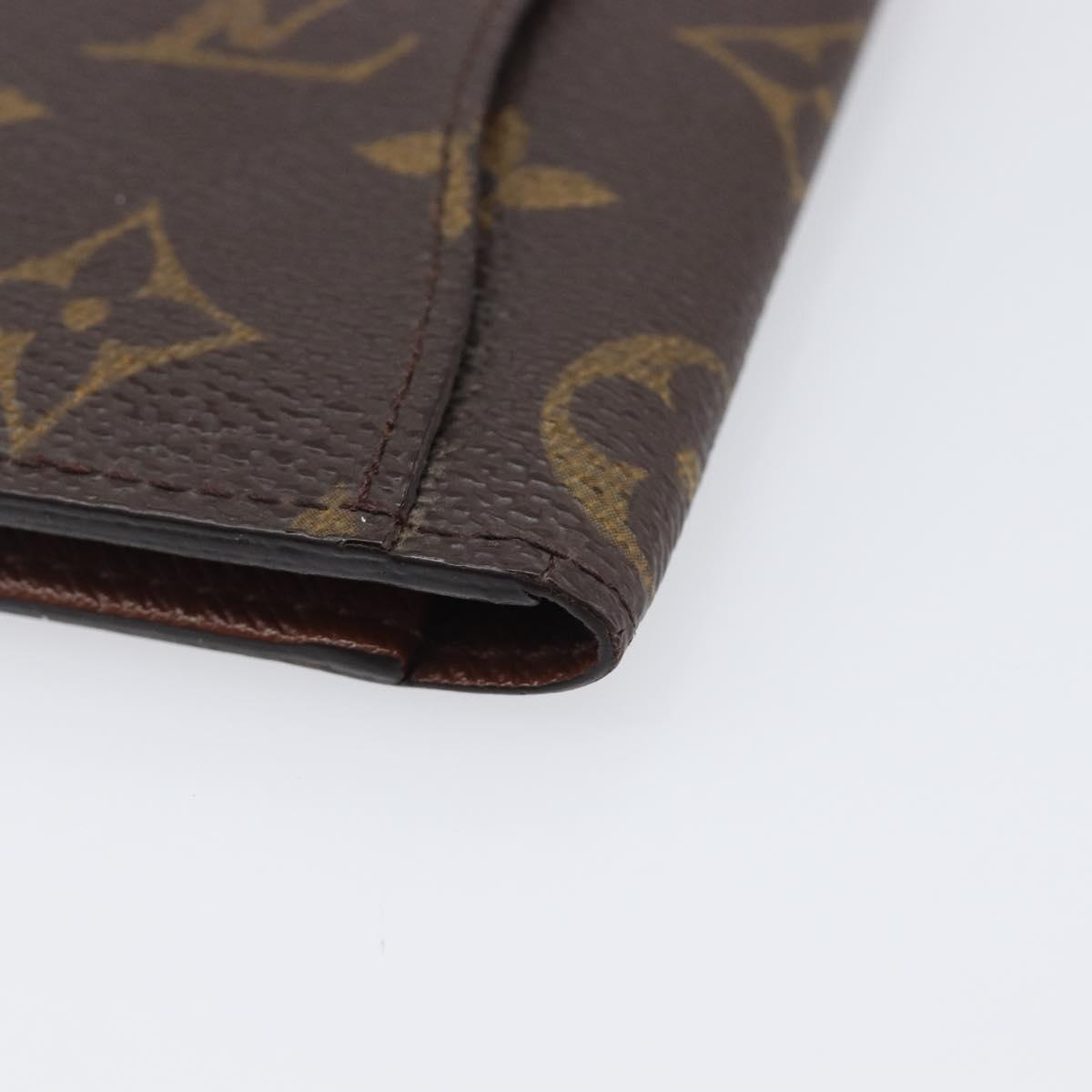 LOUIS VUITTON Monogram Organizer De Poch Card Case M61732 LV Auth yk20738M