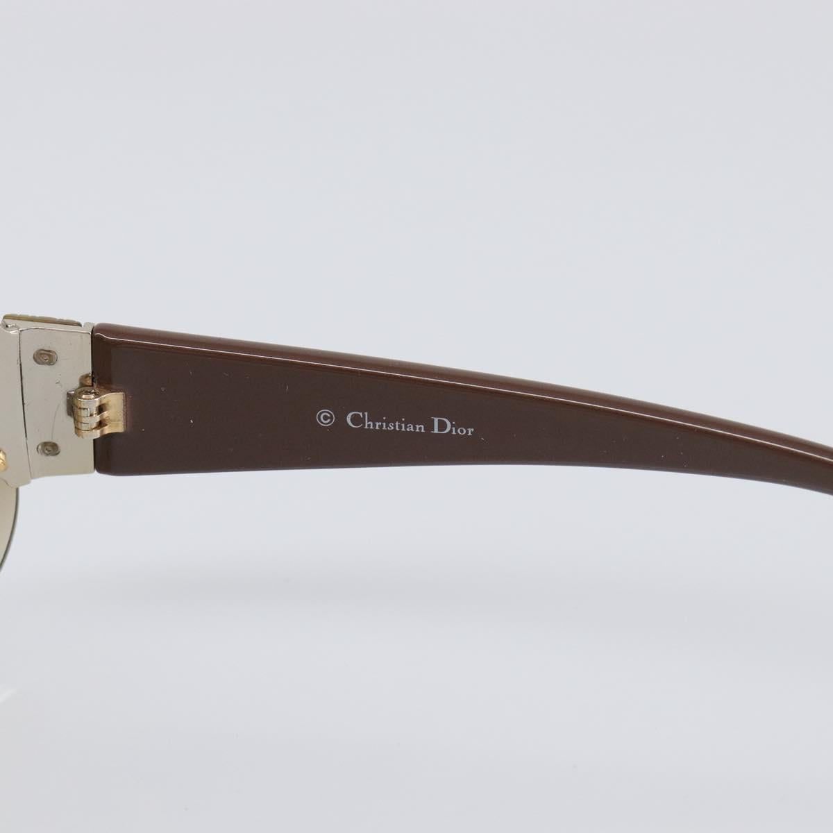Christian Dior Sunglasses plastic Brown Auth yk20743M