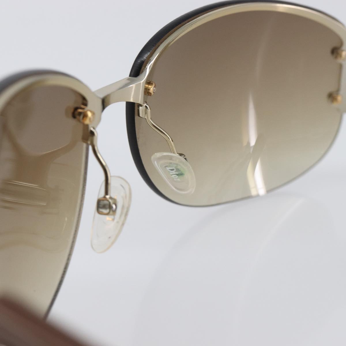 Christian Dior Sunglasses plastic Brown Auth yk20743M