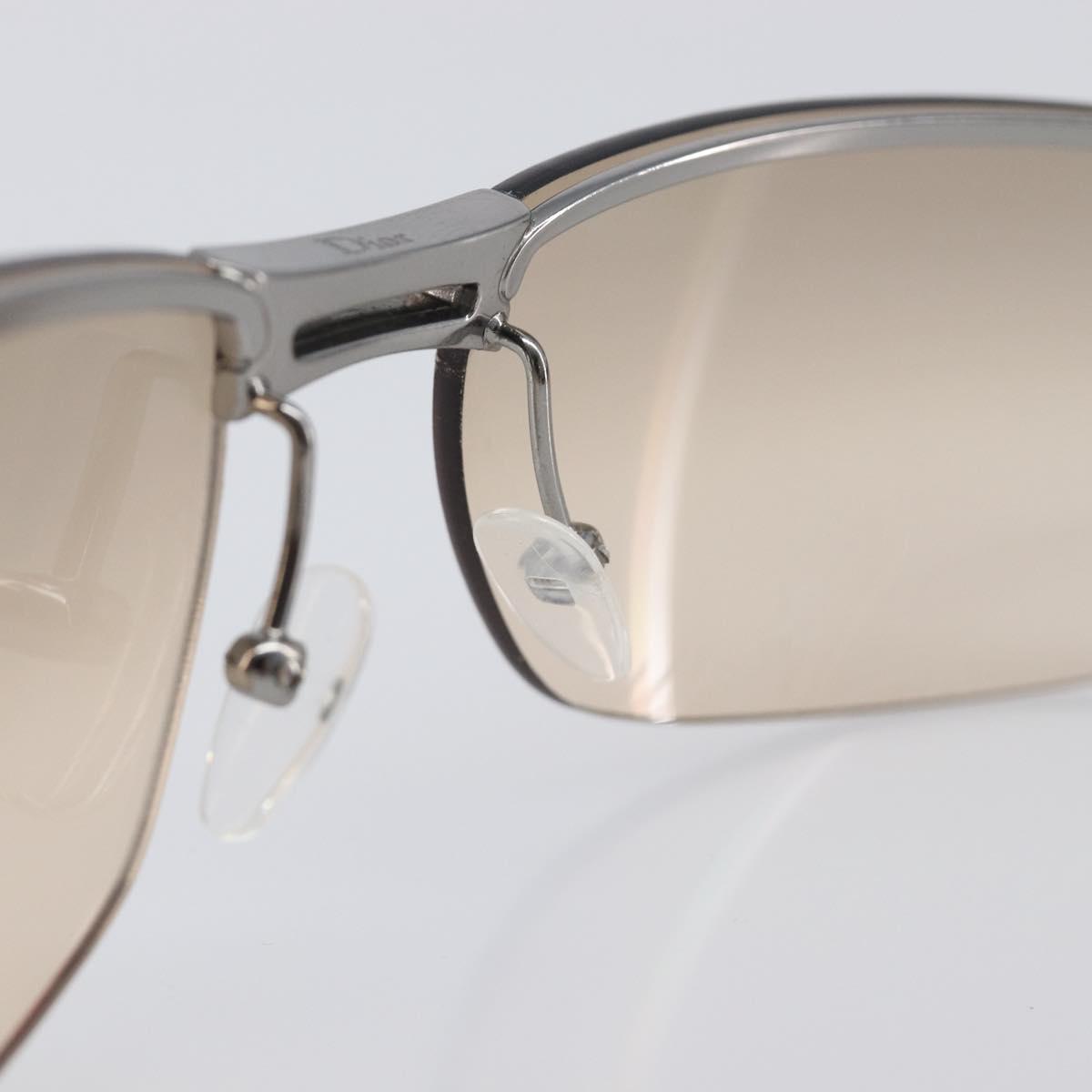 Christian Dior Sunglasses metal Brown Auth yk20755M