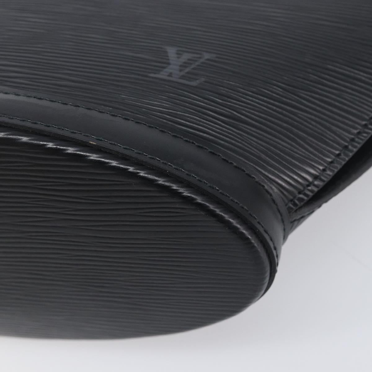 LOUIS VUITTON Epi Saint Jacques Shopping Shoulder Bag Black M52272 Auth yk20759
