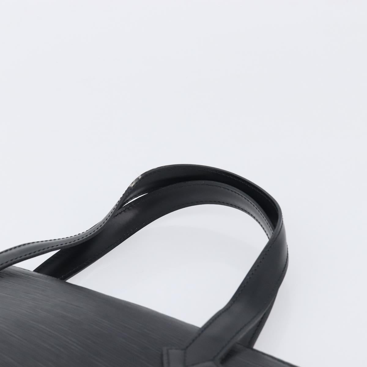 LOUIS VUITTON Epi Saint Jacques Shopping Shoulder Bag Black M52272 Auth yk20759