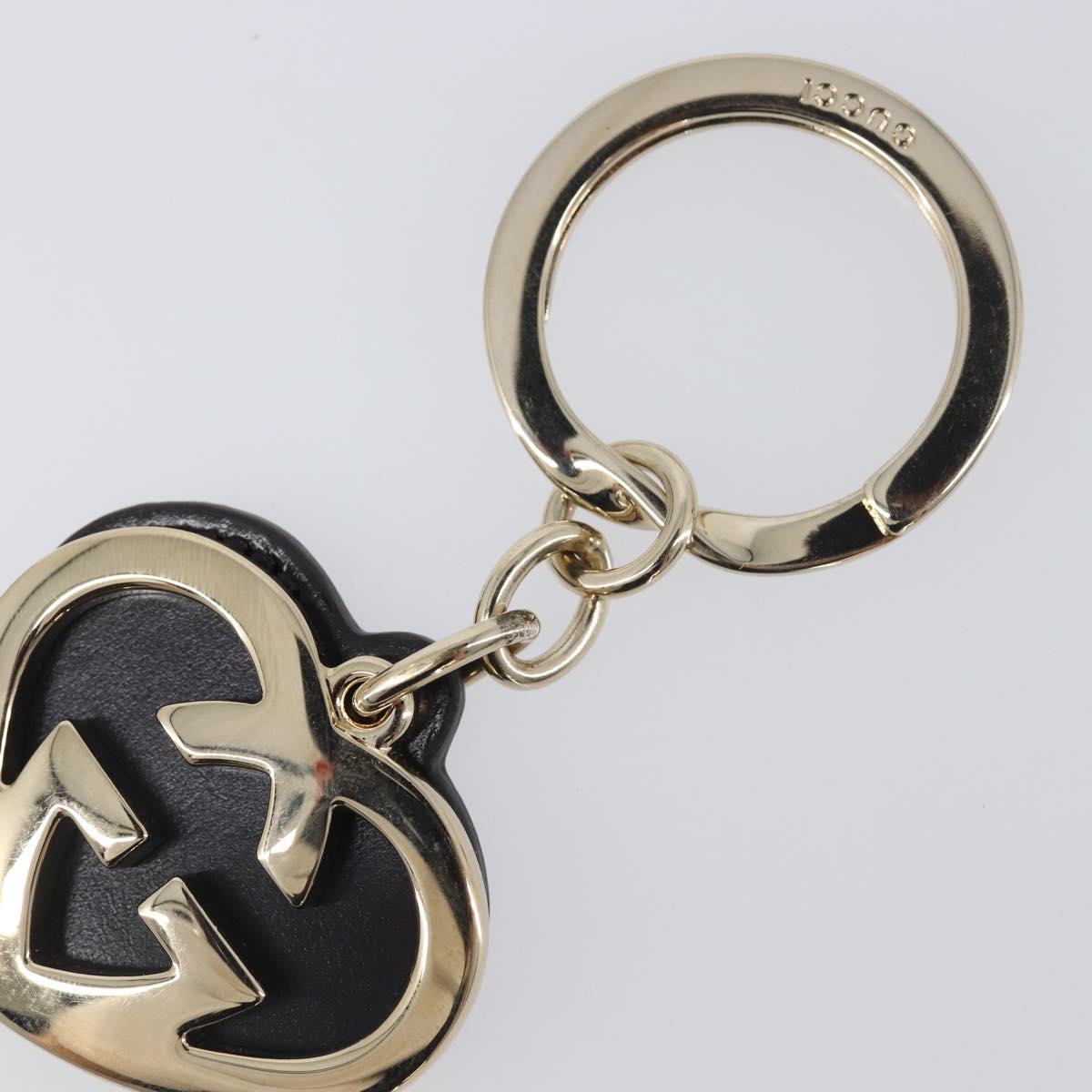 GUCCI Lovely Key Ring metal Gold Auth yk20761M