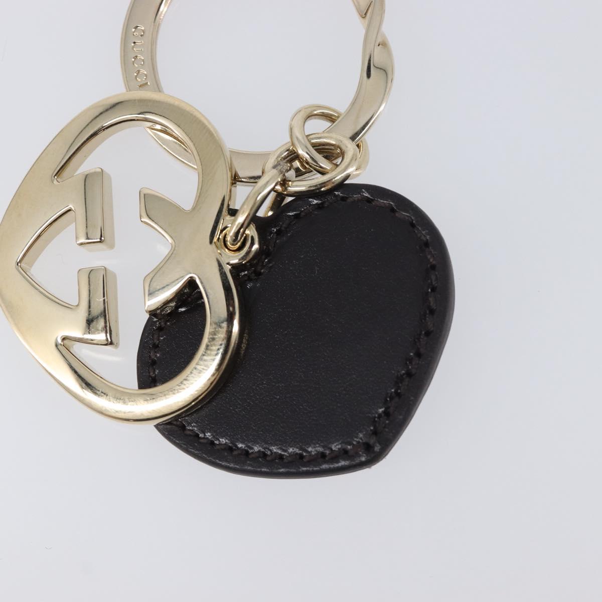 GUCCI Lovely Key Ring metal Gold Auth yk20761M