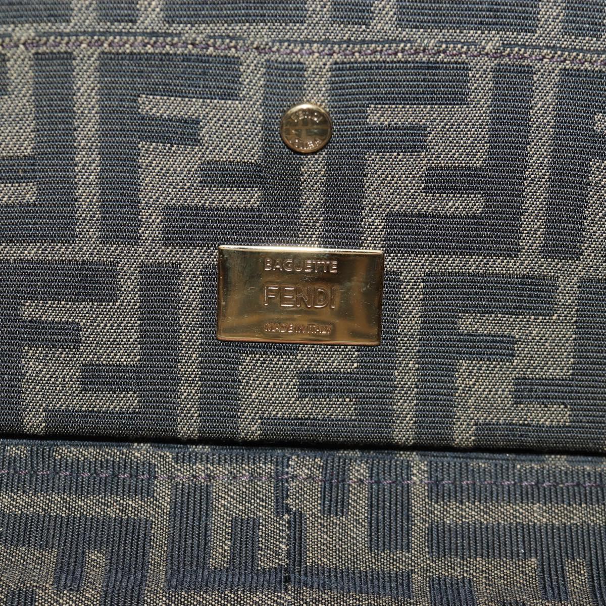 FENDI Zucca Canvas Mamma Baguette Embroidered Multicolor 8BR600 Auth yk20772SAM
