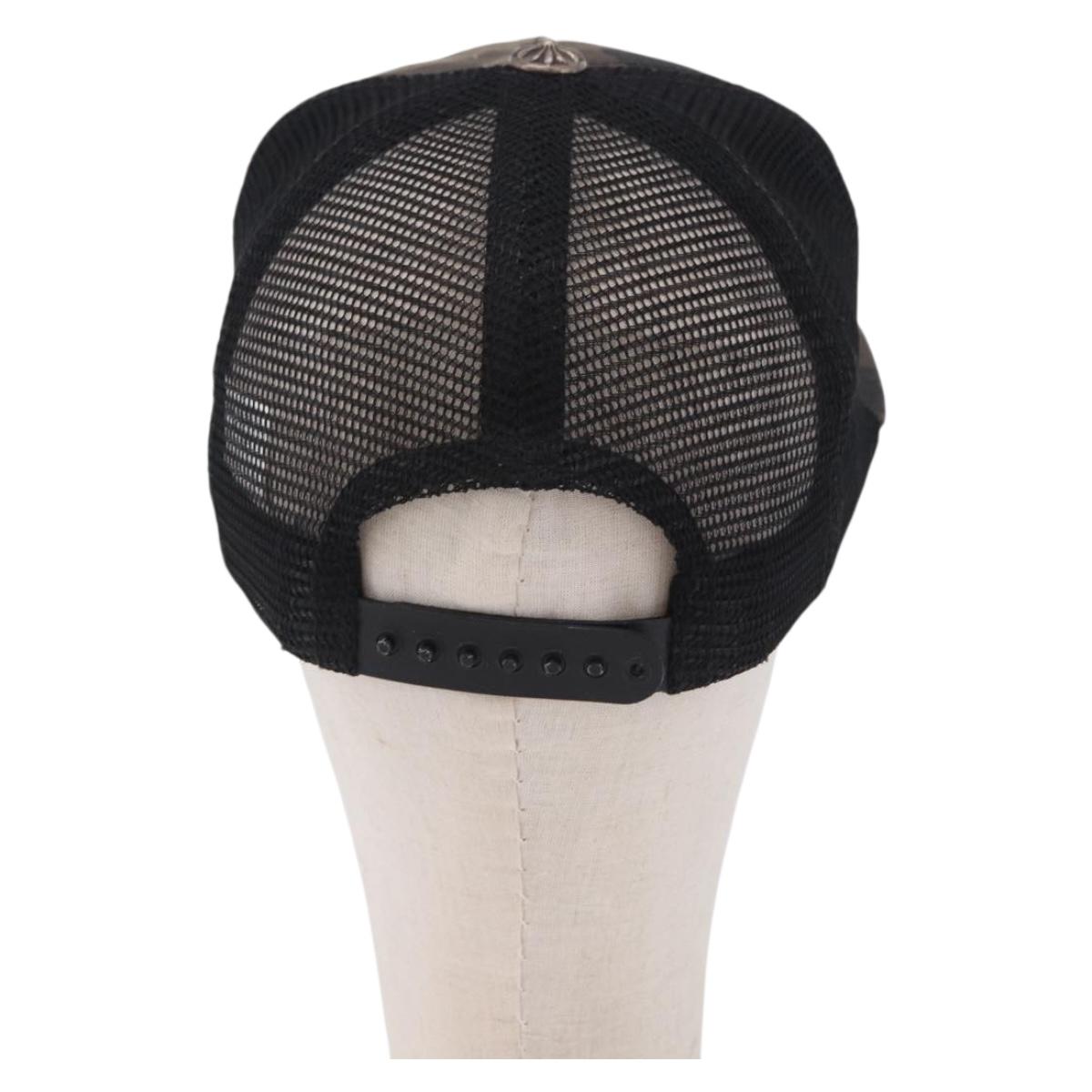 Chrome Hearts Camouflage Cap Cotton Black Auth yk20884M