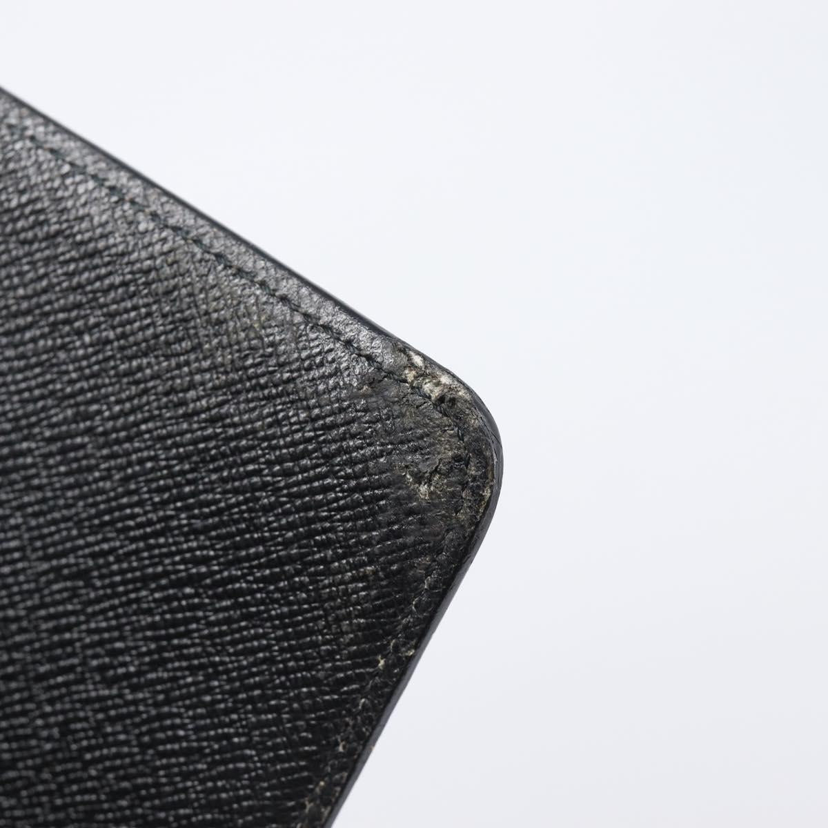 LOUIS VUITTON Epi Agenda MM Day Planner Cover Black R20042 LV Auth yk20889