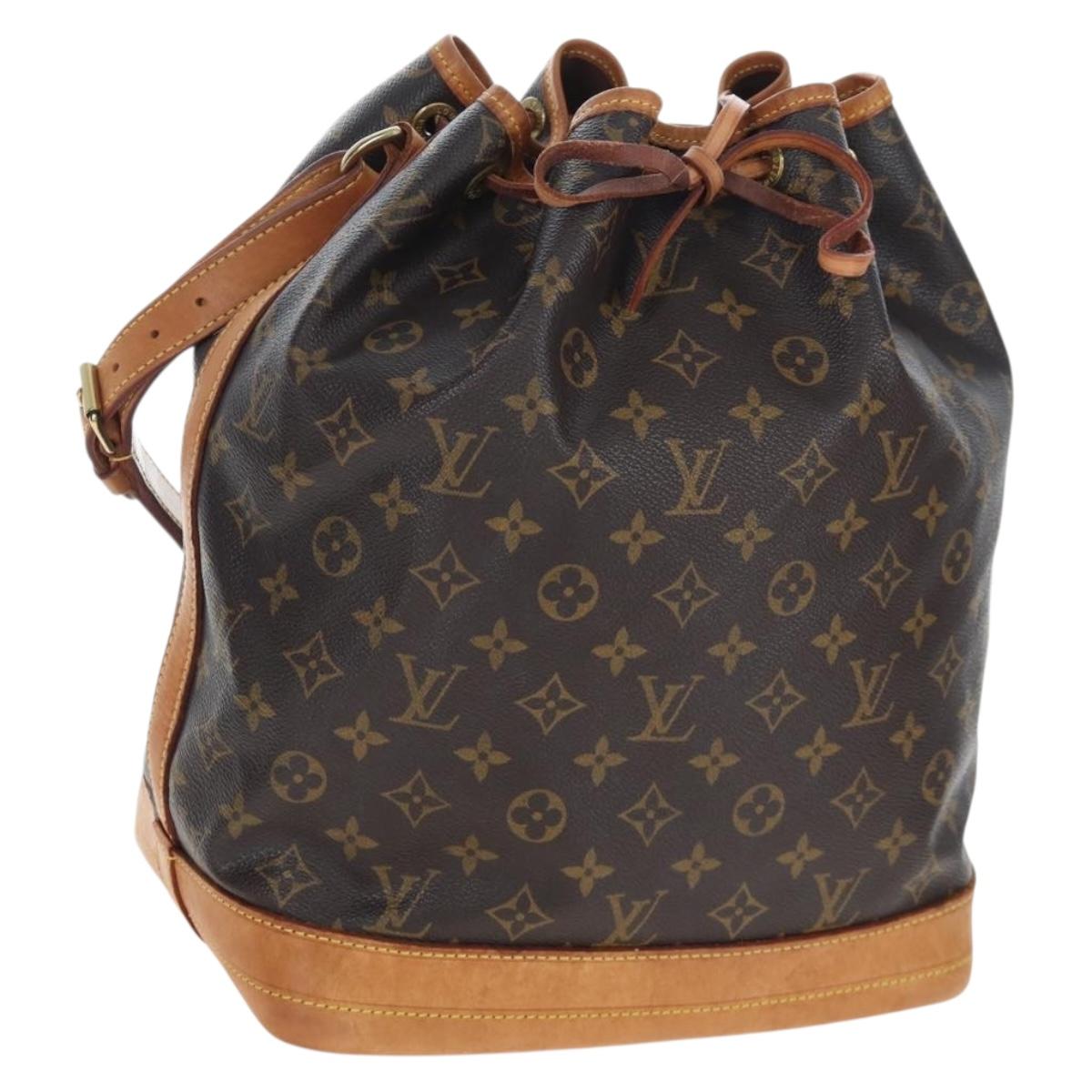LOUIS VUITTON Monogram Noe Shoulder Bag M42224 LV Auth yk20903V