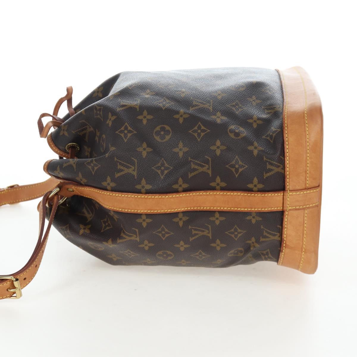 LOUIS VUITTON Monogram Noe Shoulder Bag M42224 LV Auth yk20903V