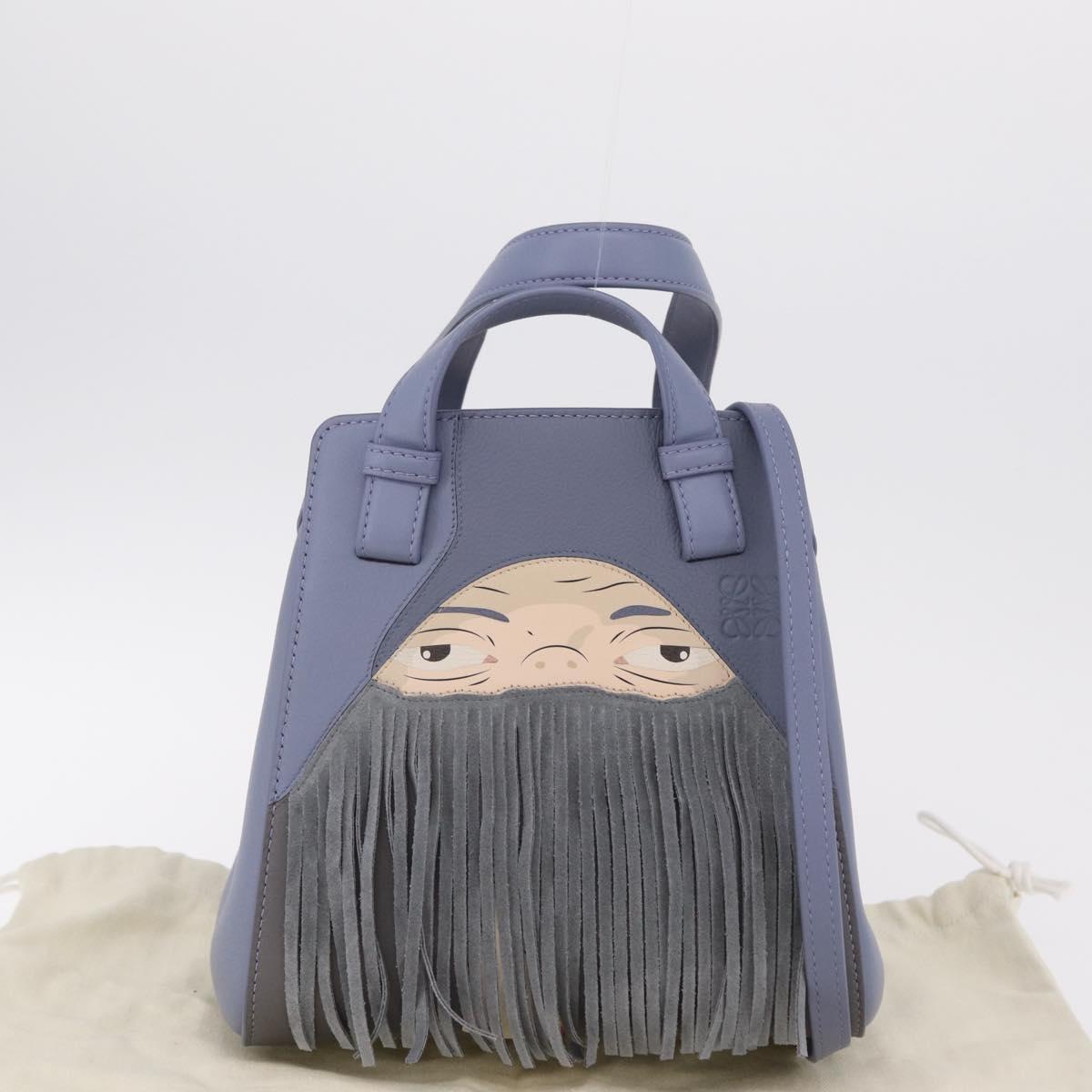 LOEWE Howl's Moving Castle Markl Hammock Nugget Bag Leather 2way Auth yk20930SM