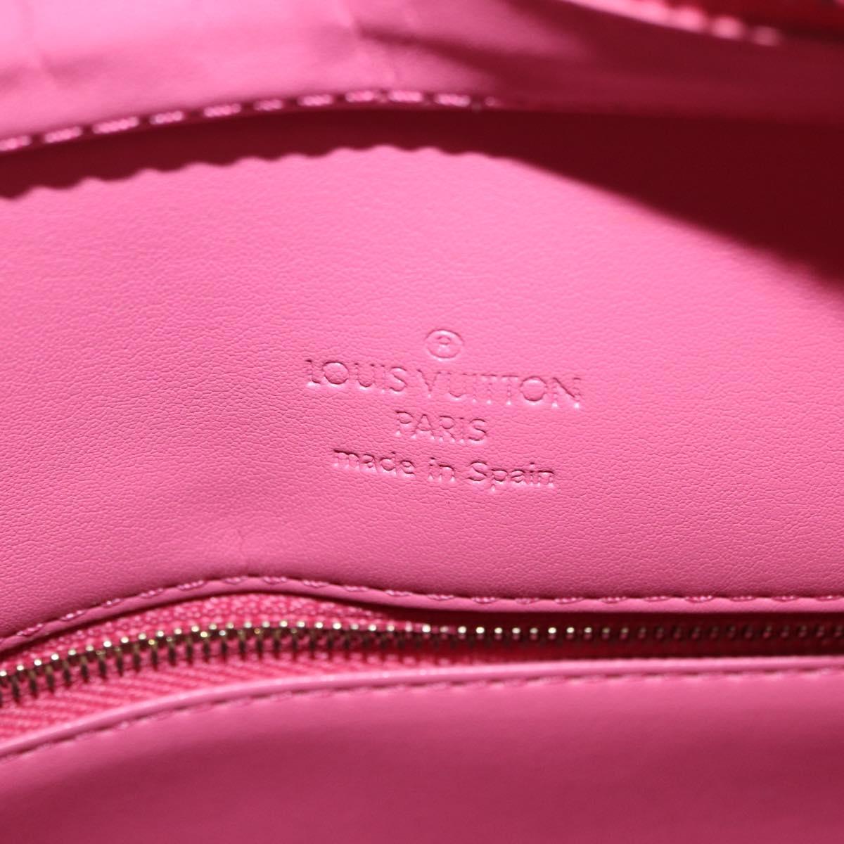 LOUIS VUITTON Monogram Vernis Houston Bag Fran Boise M9135F LV Auth yk20933SAM