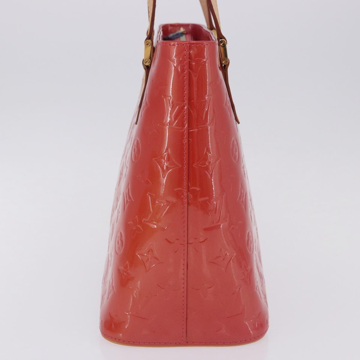 LOUIS VUITTON Monogram Vernis Houston Bag Fran Boise M9135F LV Auth yk20933SAM