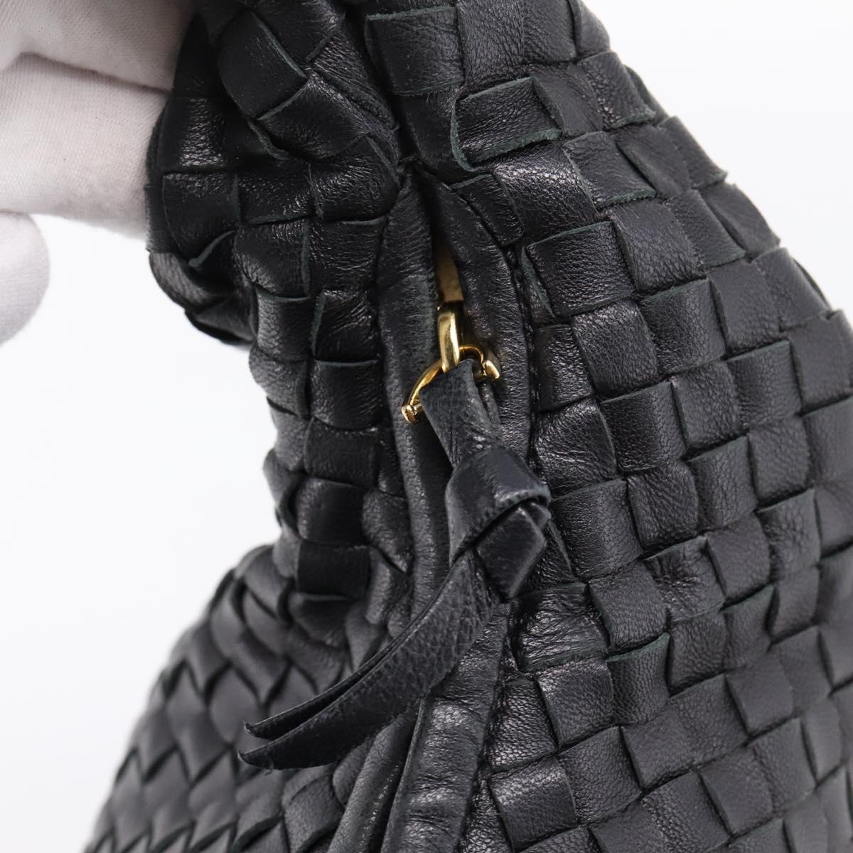 BOTTEGA VENETA INTRECCIATO Hobo Shoulder Bag Leather 115653 Auth yk20954SAV