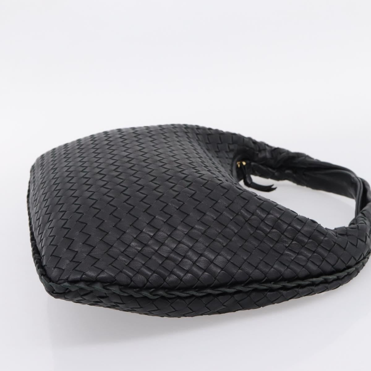 BOTTEGA VENETA INTRECCIATO Hobo Shoulder Bag Leather 115653 Auth yk20954SAV