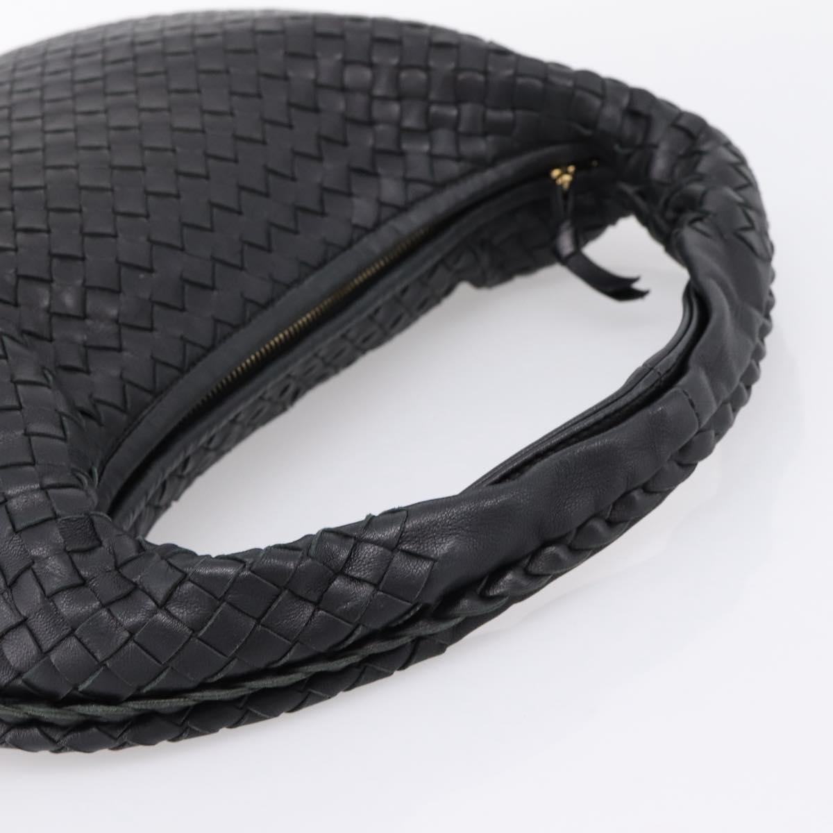 BOTTEGA VENETA INTRECCIATO Hobo Shoulder Bag Leather 115653 Auth yk20954SAV
