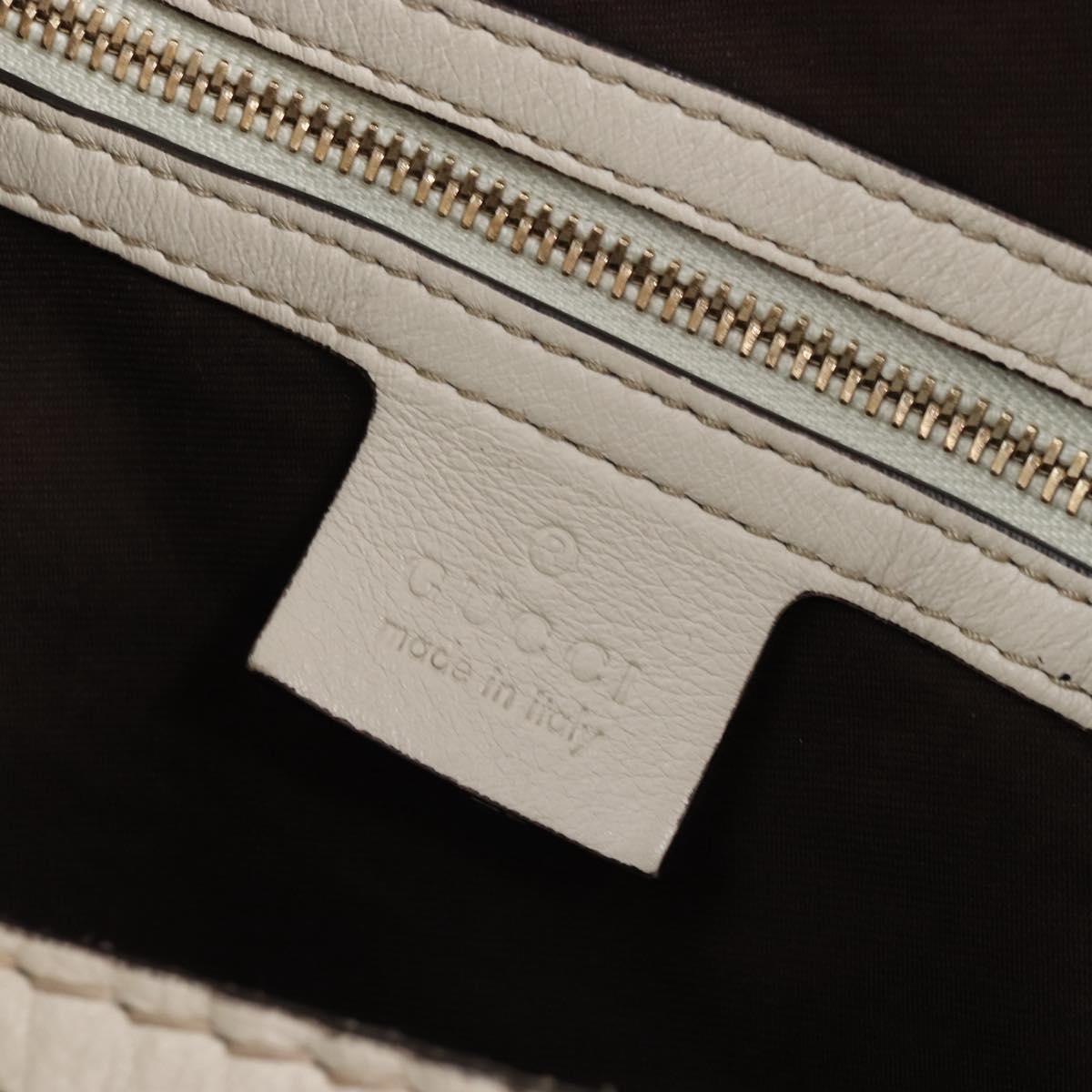 GUCCI GG Canvas Shoulder Bag Beige Gold 203506 Auth yk20974V