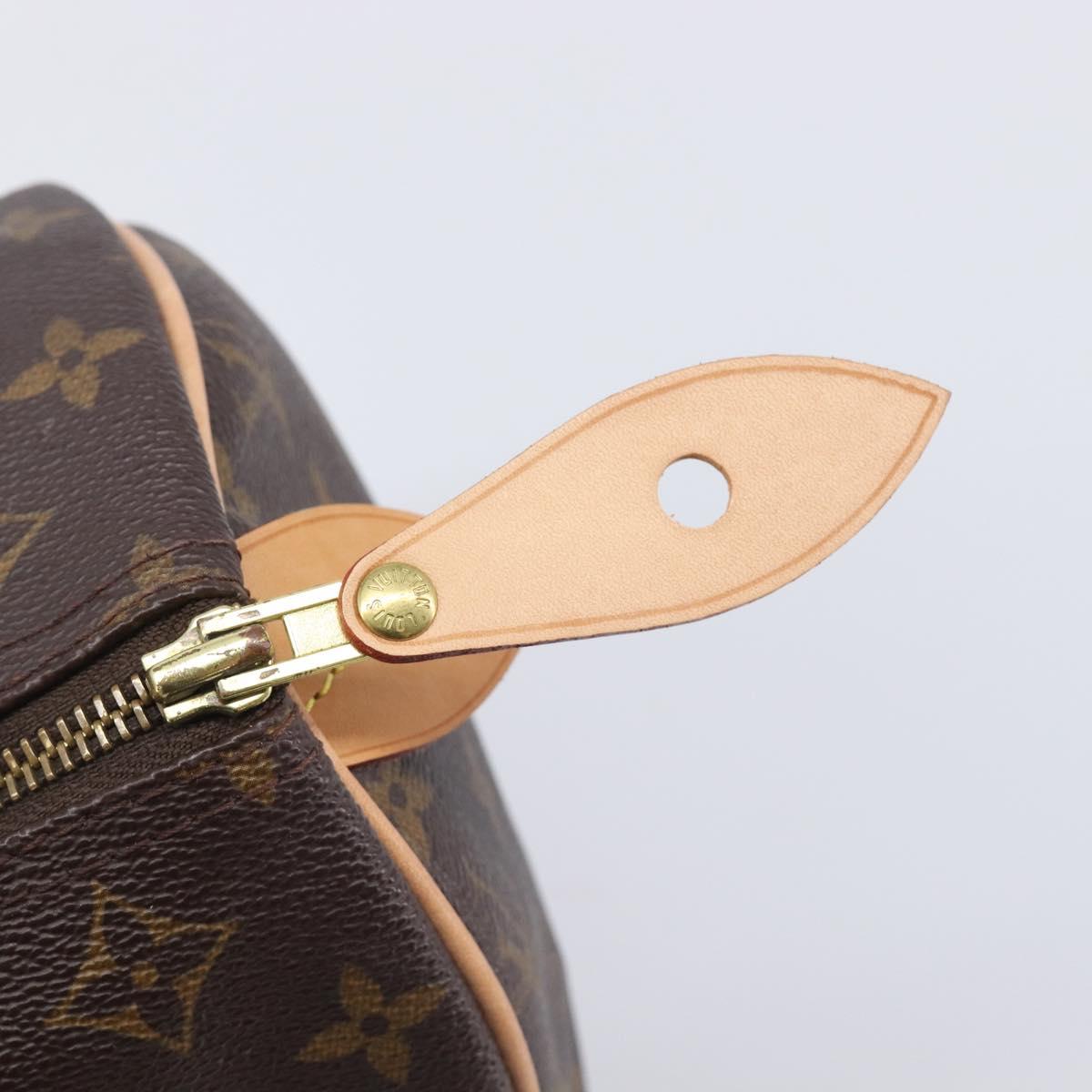 LOUIS VUITTON Monogram Speedy 30 Hand Bag M41526 LV Auth yk21037V