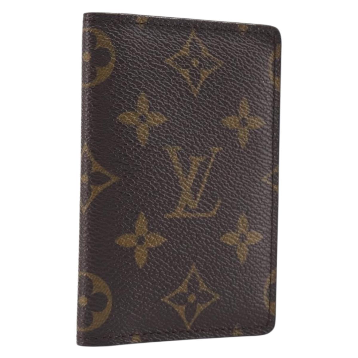 LOUIS VUITTON Monogram Organizer De Poch Card Case M61732 LV Auth yk21041M