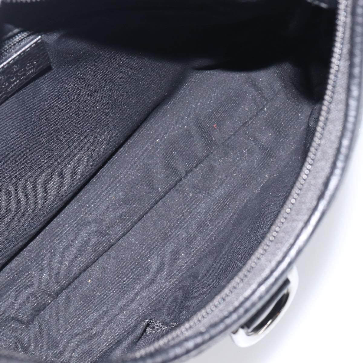 GUCCI Hand Bag Leather Black Silver 268637 Auth yk21045SAV