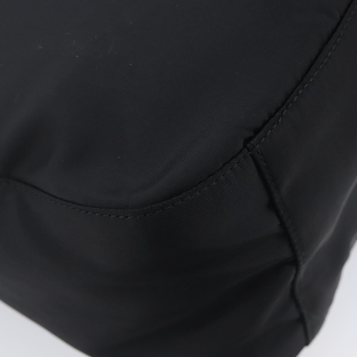 PRADA Shoulder Bag Nylon Black Auth yk21100A