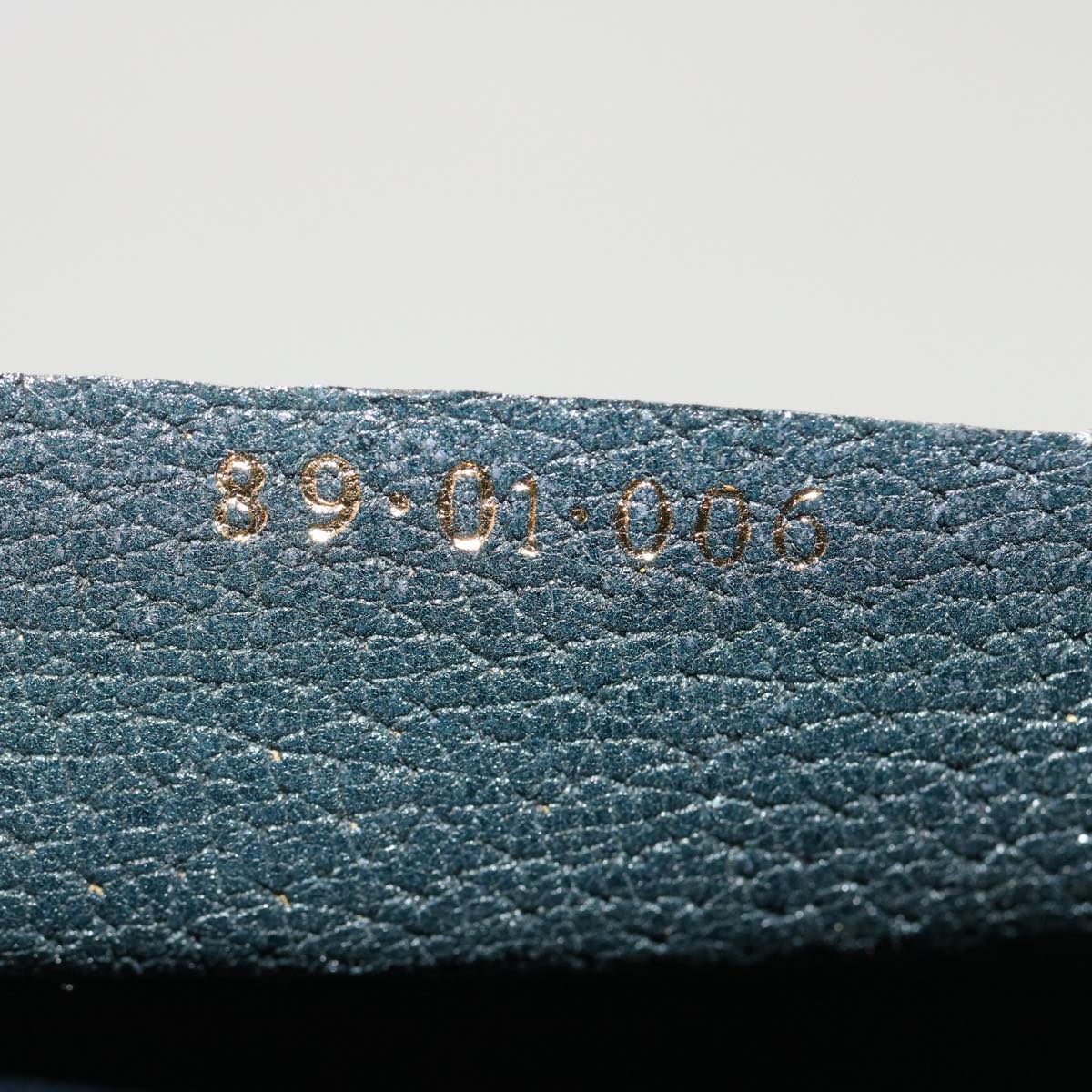 GUCCI GG Canvas Sherry Line Clutch Bag Navy Red Auth yk4501