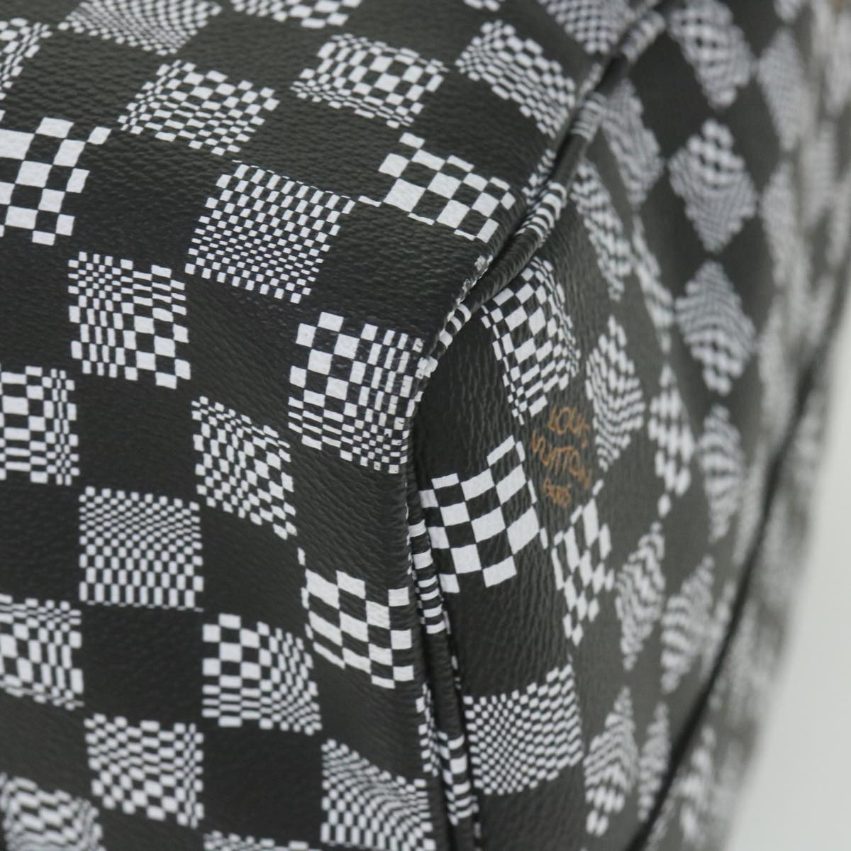 LOUIS VUITTON Damier Distorted Keepall Bandouliere 50 Boston N50028 Auth yk9432S