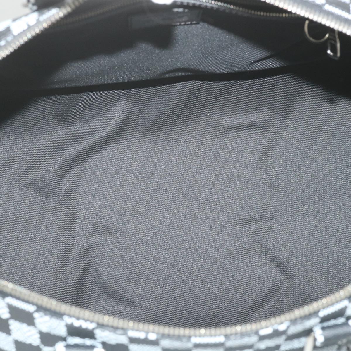LOUIS VUITTON Damier Distorted Keepall Bandouliere 50 Boston N50028 Auth yk9432S