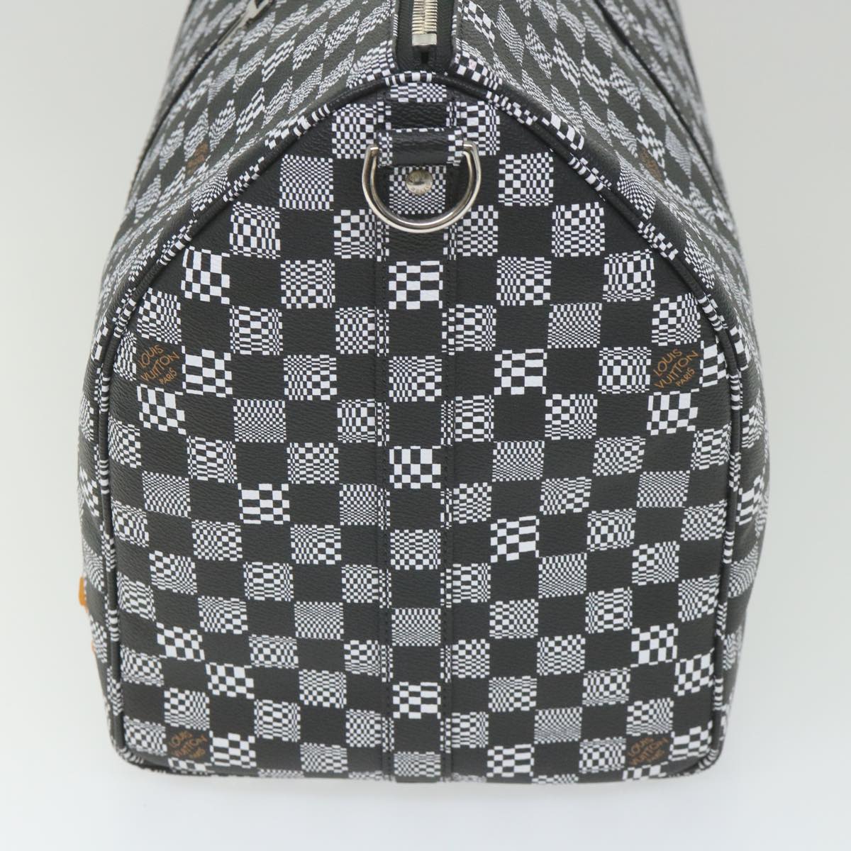 LOUIS VUITTON Damier Distorted Keepall Bandouliere 50 Boston N50028 Auth yk9432S