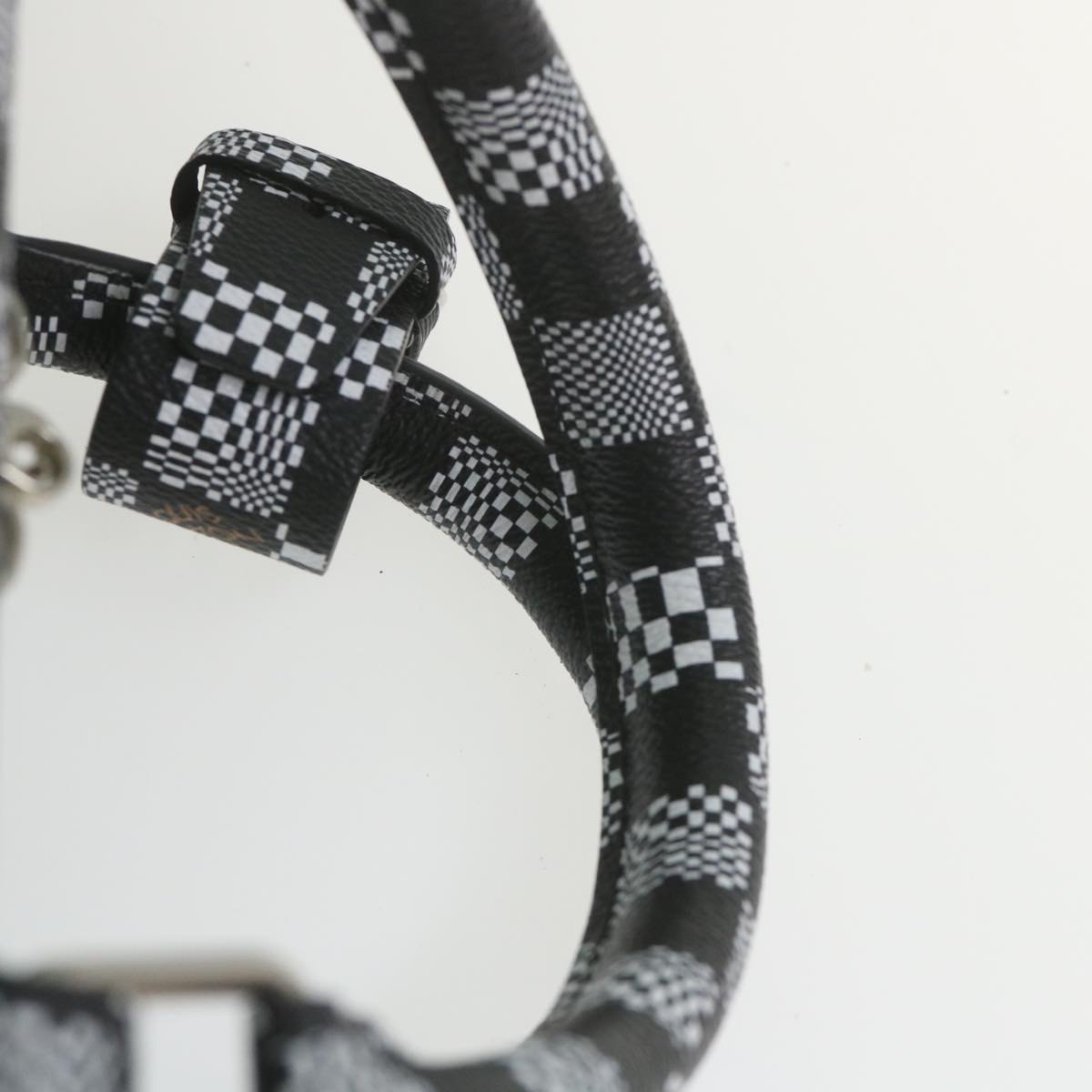 LOUIS VUITTON Damier Distorted Keepall Bandouliere 50 Boston N50028 Auth yk9432S