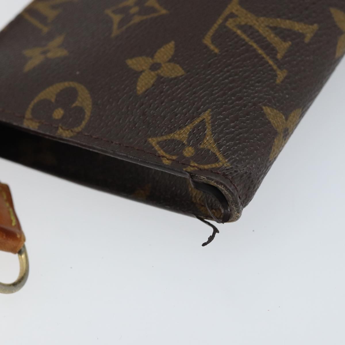 LOUIS VUITTON Monogram Bucket PM Accessory Pouch LV Auth YKZ002