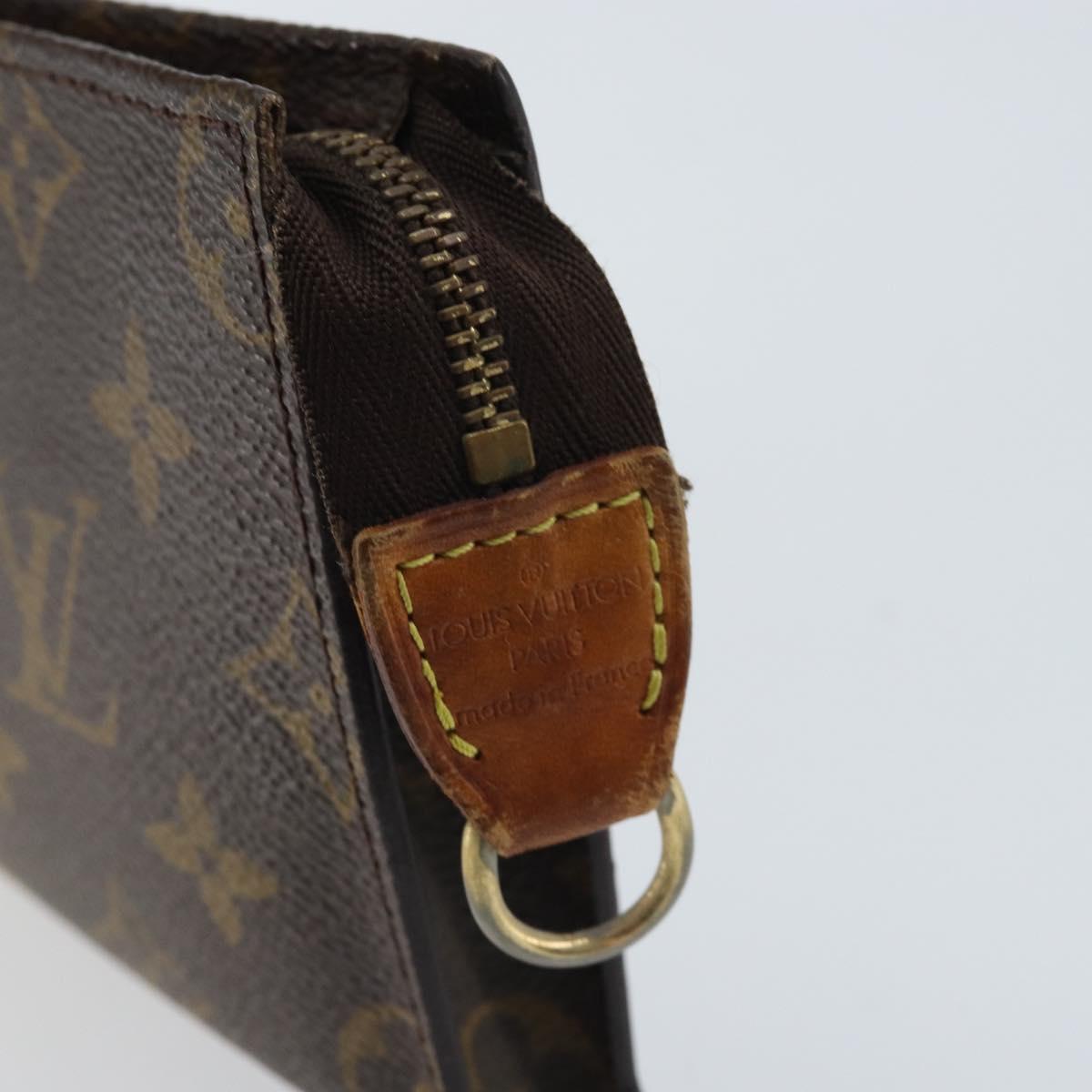 LOUIS VUITTON Monogram Bucket PM Accessory Pouch LV Auth YKZ002