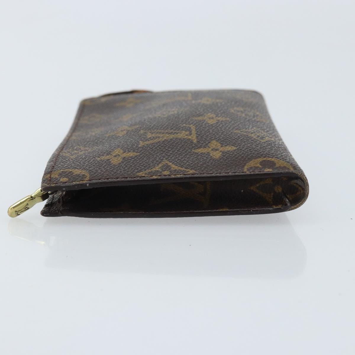 LOUIS VUITTON Monogram Bucket PM Accessory Pouch LV Auth YKZ002