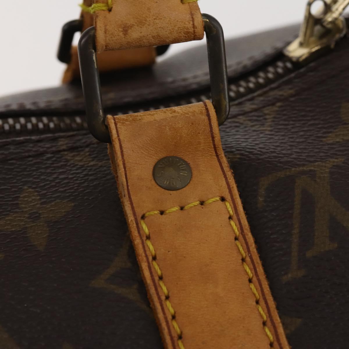 LOUIS VUITTON Monogram Keepall 50 Boston Bag M41426 LV Auth YKZ016
