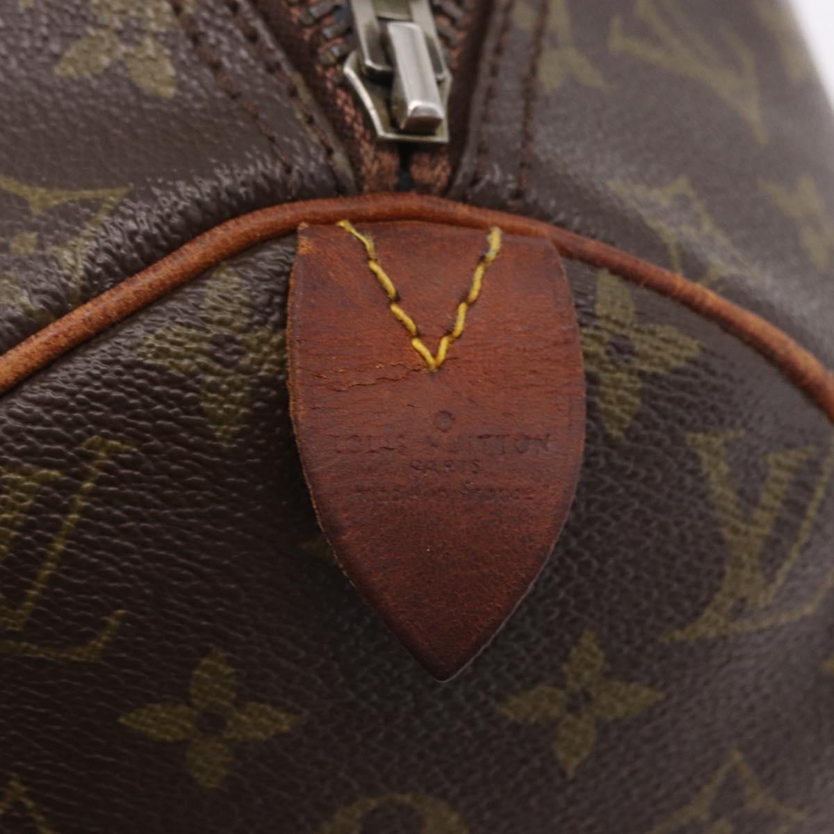 LOUIS VUITTON Monogram Speedy 40 Hand Bag M41522 LV Auth YKZ020A