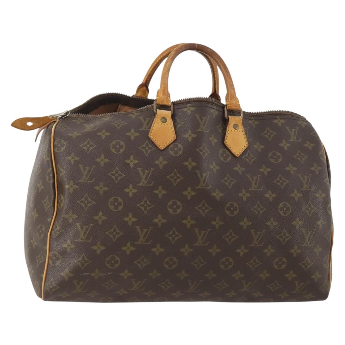 LOUIS VUITTON Monogram Speedy 40 Hand Bag M41522 LV Auth YKZ020A