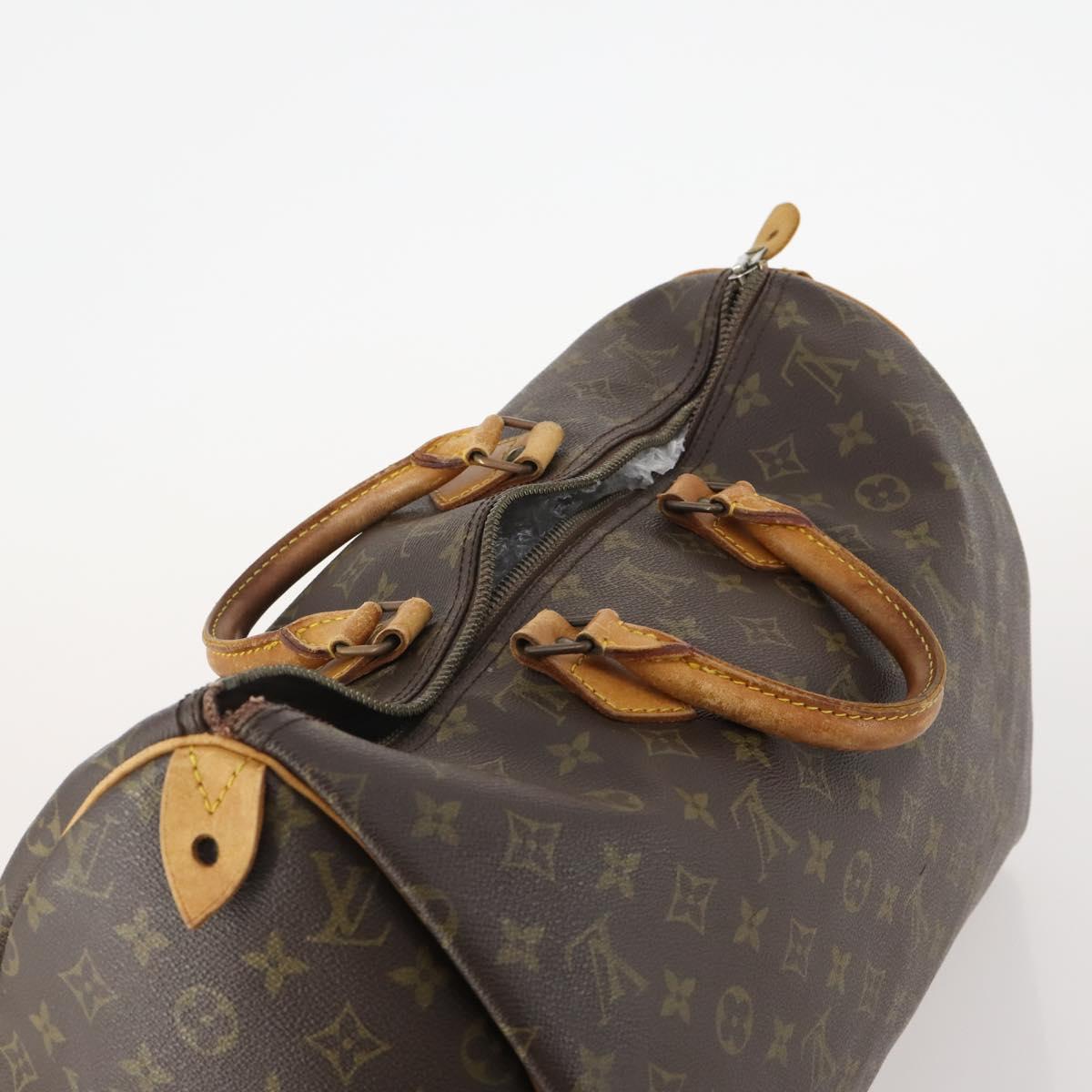 LOUIS VUITTON Monogram Speedy 40 Hand Bag M41522 LV Auth YKZ020A
